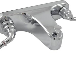 Danco Mobile Home Off-Set Tub/Shower Faucet 8", Chrome, 10884X